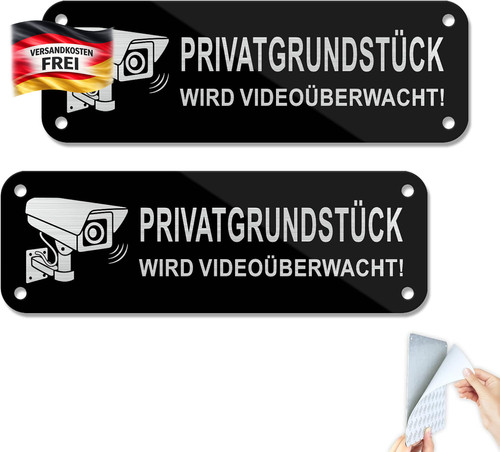 Kameraüberwachung schild - kameraüberwachung,
