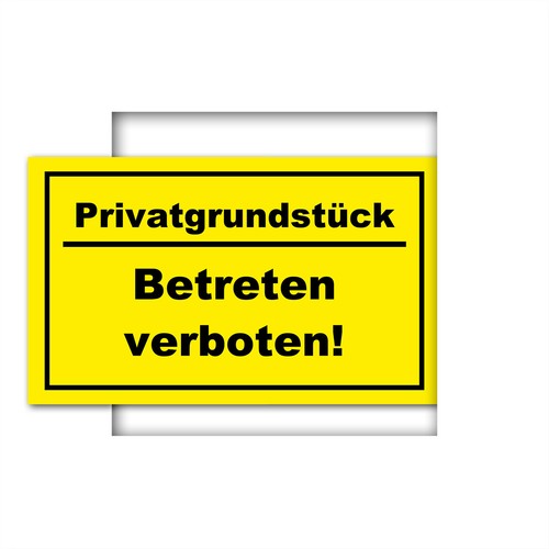 Warnschild - , *