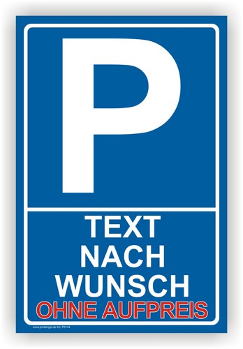 Parken verboten schild - verboten,