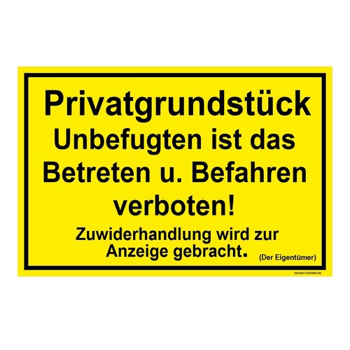 Privatgrundstück betreten - privatgrundstück,,