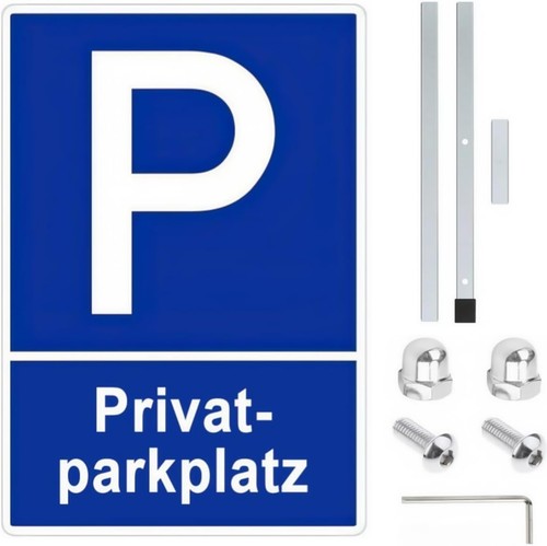 Parkplatzschild mit cm - 90,