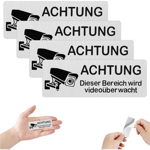 Videoüberwachung schild 4 - schild,,