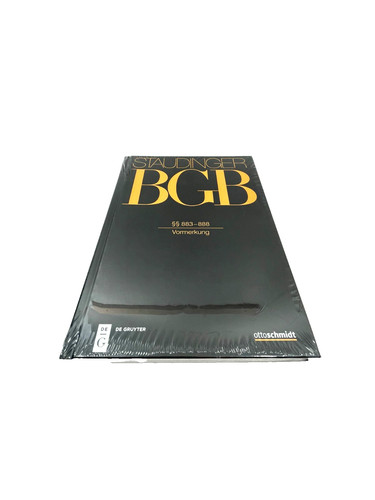 Staudinger bgb 883 - bgb, §§
