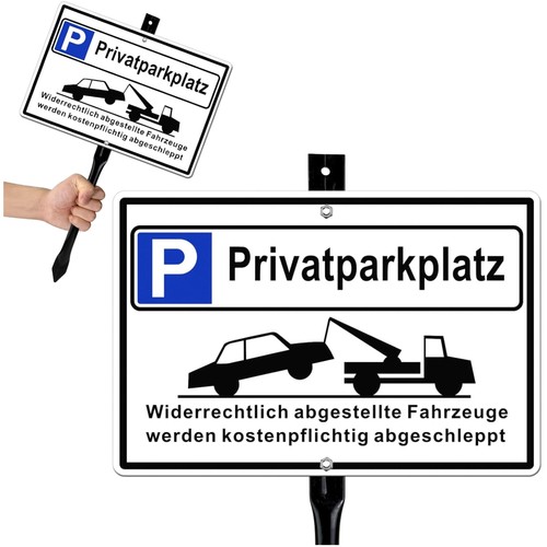 Privatparkplatz schild - privatparkplatz,
