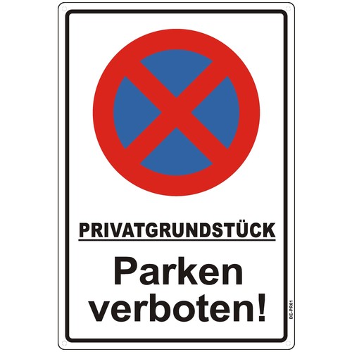 Schild privatgrundstück - schild,