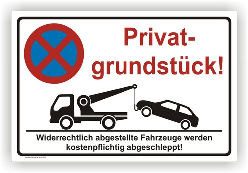 Privatgrundstück parken - privatgrundstück-,