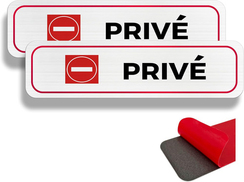 Türschild prive aluminium - türschild-prive,