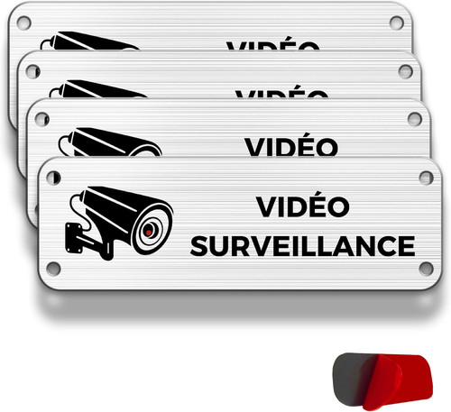 Schild video überwachung - video,