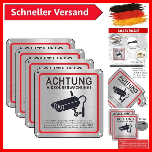 Videoüberwachung schild 4 - schild,,