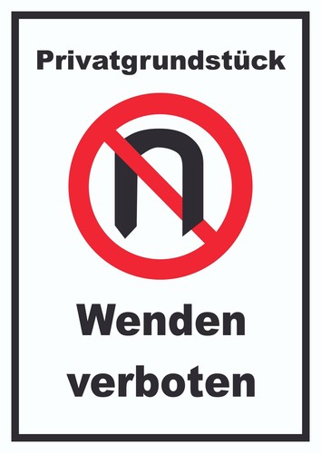 Privatgrundstück wenden - privatgrundstück,