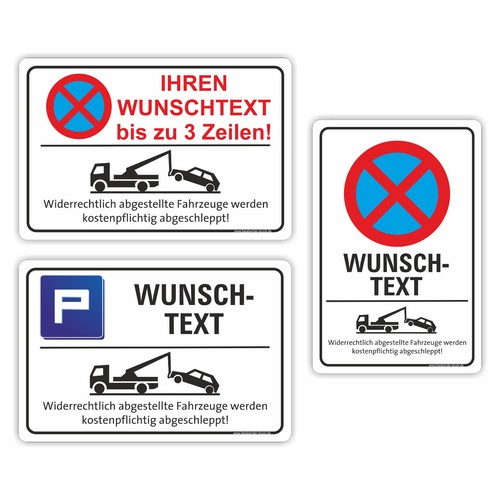 Parken verboten schild text - parken,