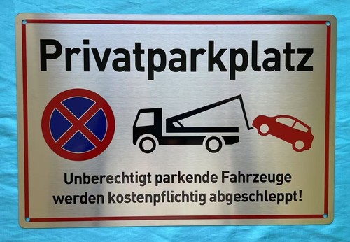 Edelstahl privatparkplatz - edelstahl,